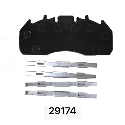 Ημιμεταλλικές πλάκες φρένων OE D1708 D1758 WVA 29174 για το Hubei Longer-Life Advantage