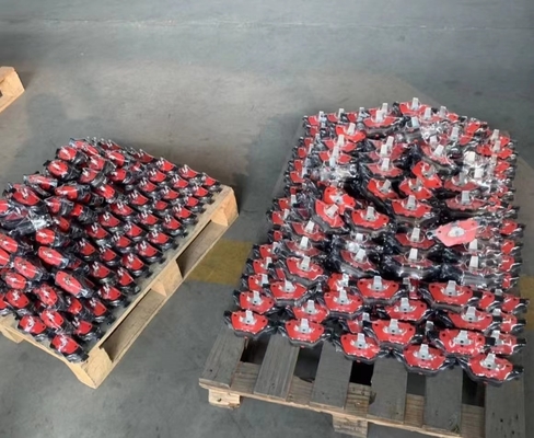OE 58101-G6A30 58101-G6A40 για KIA PICANTO Akebono ημιμεταλλικά εμπρόσθια φρένα